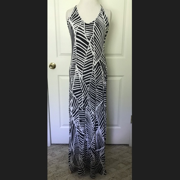 LOFT Dresses & Skirts - 💙Cute Loft Blue/White Maxi Dress